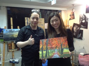 Michael Andrew Law and his Student Agnes