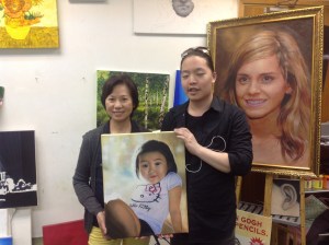 Michael Andrew Law and his Student Grace