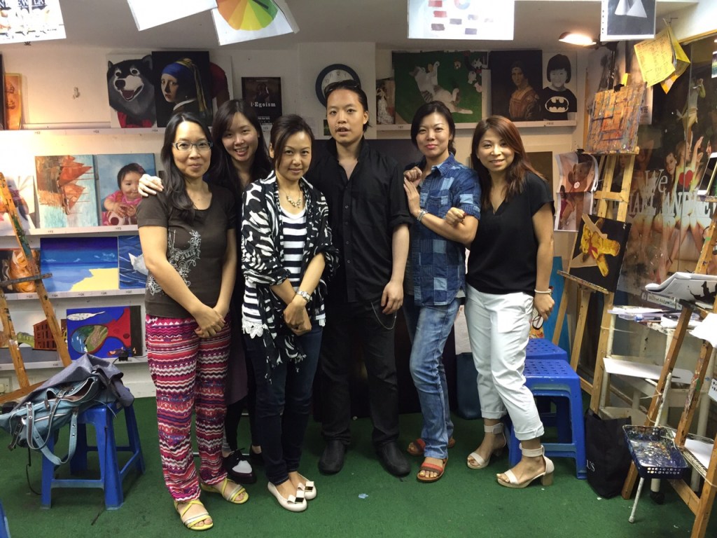 Michael Andrew Law and Amy and Joanne